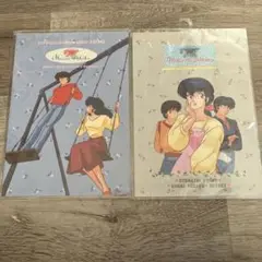 めぞん一刻　スケジュール表　2点　セイカノート　高橋留美子　当時物　小学館