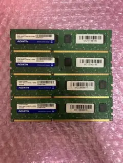 メモリ 8GB×4枚=32GB A-DATA DDR3-1600 動作保証