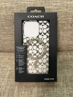 COACH iPhone 15 Pro ケース MagSafe対応