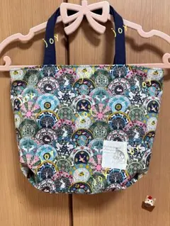 アールヌーヴォーディッシュ.ウィリアムモリス好き.トートバッグ.緑