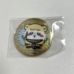 ヒロアカ×ちいかわ くじ ガチャ ホログラム缶バッジ モモンガ トガヒミコ