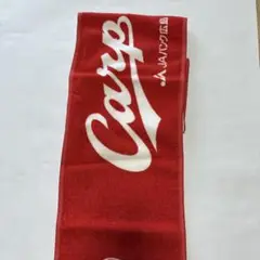Carp 応援タオル 赤 20cm x108cm