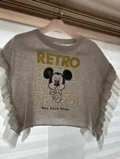 ＜美品＞chocolraffinerobe ミッキーマウス レトロ Tシャツ
