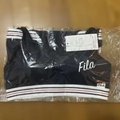 FILA ネイビー ストライプ ブラトップ Mサイズ