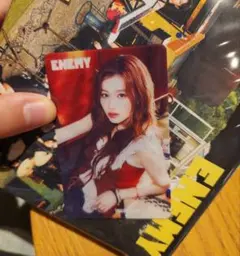TWICE ENEMY タワレコ特典 クリアトレカ サナ