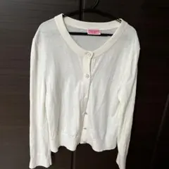 kate spade ホワイト カーディガン S