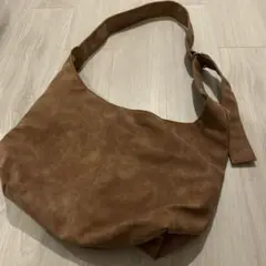 【美品】ショルダーバッグ ブラウン