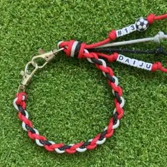文字変更⭕️サッカー観戦に☆応援ハンドストラップ