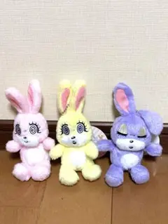 nicousa マスコットボールチェーンキーホルダー　3種
