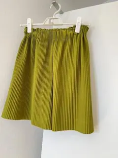 レディースショートパンツ グリーン FREE SIZE