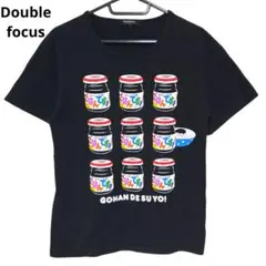 希少 ダブルフォーカス ごはんですよ！ プリントTシャツ Lサイズ