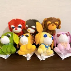 お茶犬マスコット　全７種　7個セット