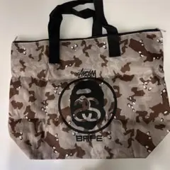 STUSSY×BAPE®️コラボ トートバッグ smart 宝島社 付録