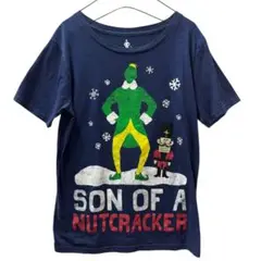 古着　エルフ ELF ムービー　Tシャツ　映画　アメリカンコメディネイビー