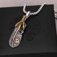 ネックレス イーグルフェザー インディアンジュエリー