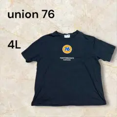 90s76 PERFORMANCE 刺繍ロゴ ブラックTシャツ ビッグサイズ