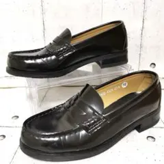 【美品】HARUTA ブラック ローファー22.5cm