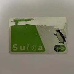 左向きペンギン 旧Suicaイオカード 2台目 横向き IOカード