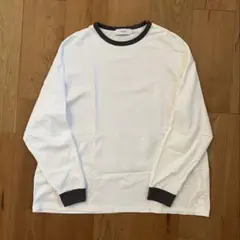 Graphpaper FINE COTTON RINGER L/S TEE