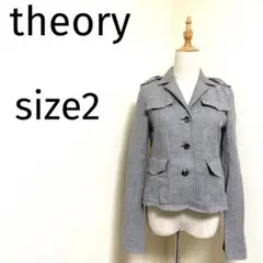 【美品】theory サファリデザインジャッケット