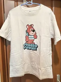 GU studio seven くまお ビッグ Tシャツ 白 S