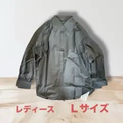 新品未着用品✨️レディース ブラック長袖ブラウス Ｌサイズ
