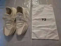 Y-3 ホワイト スニーカー 収納袋付き ヨウジヤマモト