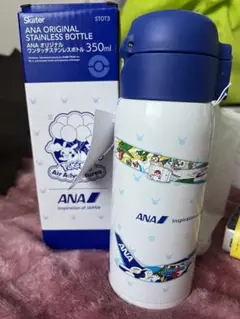 未使用品！　ANA空とぶポケモンジェット　水筒 新品未使用】ANA空とぶポケモンジェット 水筒 - メルカリ