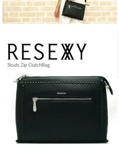 RESEXXY リゼクシー スタッズ クラッチ ショルダーバッグ 新品