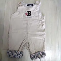 BURBERRY バーバリー　くまさん　ベージュロンパース 80cm 三陽商会