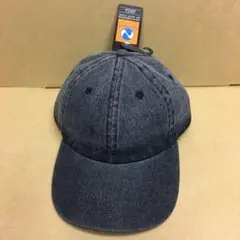 ニューハッタン☆デニムキャップ☆ブラックデニム☆黒キャップ！！！！