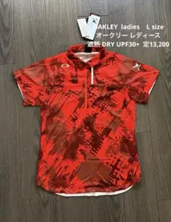 新品 オークリー レディース ゴルフポロ 遮熱 DRY UPF30 吸汗速乾 L
