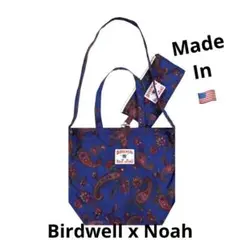 【BIRDWELL】バードウェル アメリカ製(ダークデニム)トートバッグ 男女兼 BIRDWELL】バードウェル アメリカ製(ダークデニム)トートバッグ