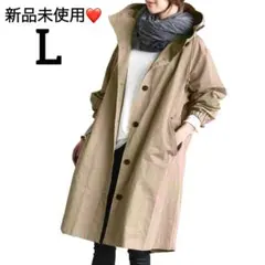 新品未使用❤️トレンチコート レディース L アウター ロングコート ベージュ