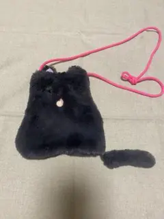 丸高衣装　CALDIA 猫型ポシェット 黒