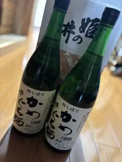 初しぼりかめぐち酒1800mlビン詰［数量限定販売］日本酒 2本セット