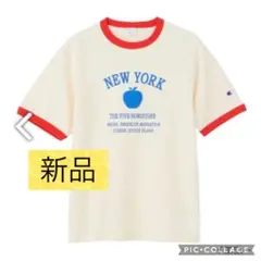 新品　Champion チャンピオン ショートスリーブリンガーTシャツ