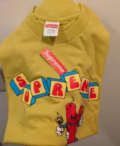 新品未使用 Supreme 19SS Dynamite Tee イエローLサイズ