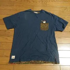 PANDIESTA JAPAN ネイビー Tシャツ L