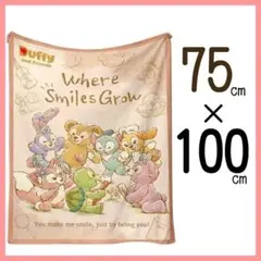 Duffy and friendsブランケット 75×100 膝掛け ディズニー