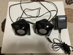ELECOM スピーカー MS-P03ABK 黒　動作確認済み