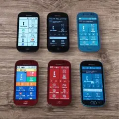 らくらくスマートフォン 6台まとめ