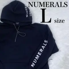 NUMERALS ビッグシルエット アーバンフィット パーカー ブラック L