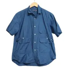 WOOLRICH ツールリッチ　ハンティングシャツ　ブルー　サイズM