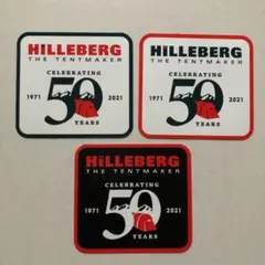 ヒルバーグ HILLEBERG ステッカー 3枚セット 新品未使用