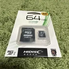 HIDISC 64GB microSDカード