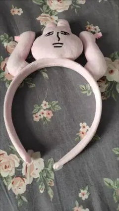 キャラクター頭飾り ピンク