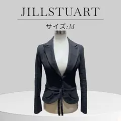 JILLSTUART テーラードジャケット Mサイズ ネイビー ウエストマーク