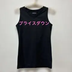 中古　レディース　バスケットインナーブラック Vネック タンクトップ