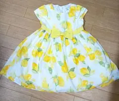 GYMBOReeレモン柄ワンピース　100
